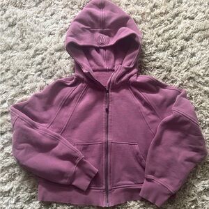 lululemon athletica Mauve Scuba Zip-Up Hoodie
